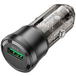 Фото Автомобільний зарядний пристрій BOROFONE BZ23 Black (6941991106903) USB-A, QC 3.0, 18W #4