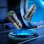 Фото Автомобільний зарядний пристрій BOROFONE BZ23 Black (6941991106903) USB-A, QC 3.0, 18W #8