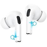 Фото BOROFONE BW36 White (6941991100291) TWS Bluetooth гарнітура, ANC noise #2