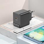 Фото Мережевий ЗП BOROFONE BAS13A Black (6941991104855) 1*USB-C, QC, PD20W #2