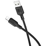 Фото Кабель BOROFONE BX113 Black (6941991115394) USB/Lightning, 1м, 2.4A, silicone #2