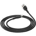 Фото Кабель BOROFONE BX51 Black (6931474743893) USB/Lightning, 1м, 2.4A, PVC
