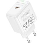 Зображення Мережевий ЗП BOROFONE BAS43A White (6941991113819) 1*USB-C, QC, PD20W #5 Фото Мережевий ЗП BOROFONE BAS43A White (6941991113819) 1*USB-C, QC, PD20W #5