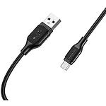 Фото Кабель BOROFONE BX42 Black (6931474736765) USB/Type-C, 1м, 3A #2