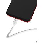 Фото Кабель BOROFONE BX14 White (6957531090014) USB/Micro-USB, 2м, 2.4A, PVC, TPE connectors #3