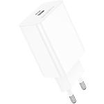 Фото Мережевий ЗП BOROFONE BA21A Pro White (6941991111402) 1*USB-C, QC, PD 20W #3