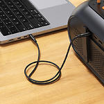 Зображення Кабель BOROFONE BL26 Black (6941991122170) Аудіо 3.5мм джек/3.5мм джек, AUX кабель 1м, TPE #7 Фото Кабель BOROFONE BL26 Black (6941991122170) Аудіо 3.5мм джек/3.5мм джек, AUX кабель 1м, TPE #7