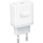 Фото Мережевий ЗП BOROFONE BA99A White (6941991121357) 1*USB-C, QC, PD 20W #3