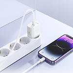 Зображення Мережевий ЗП BOROFONE BA99A White (6941991121364) 1*USB-C, QC, PD 20W, Cable Lightning #7 Фото Мережевий ЗП BOROFONE BA99A White (6941991121364) 1*USB-C, QC, PD 20W, Cable Lightning #7