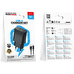 Зображення Мережевий ЗП BOROFONE BAS71A Black (6941991122576) 1*USB-A, 2.1A #1 Фото Мережевий ЗП BOROFONE BAS71A Black (6941991122576) 1*USB-A, 2.1A #1