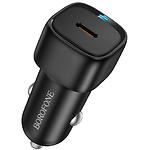 Зображення Автомобільний зарядний пристрій BOROFONE BZ34A Black (6941991122316) USB-C,PD 20W, Fast Charge Фото Автомобільний зарядний пристрій BOROFONE BZ34A Black (6941991122316) USB-C,PD 20W, Fast Charge