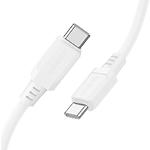 Фото Кабель BOROFONE BX115 White (6941991119699) Type-C/Type-C, 1м, 60W #2