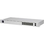 фото Комутатор Ubiquiti Standard 16 PoE (USW-16-POE-EU) 8-port 1G, 8-port 1G PoE+, 2*SFP 1G, 42W PoE