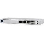 Комутатор Ubiquiti Standard 24 PoE (USW-24-POE-EU) 8-port 1G, 16-port 1G PoE+, 2*SFP 1G, 95W PoE - фото