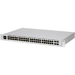 Комутатор Ubiquiti Standard 48 PoE (USW-48-POE-EU) 16-port 1G, 32-port 1G PoE+, 4*SFP 1G, 195W PoE - фото