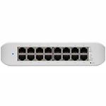 Коммутатор Ubiquiti Lite 16 PoE (USW-LITE-16-POE-EU) 8-port 1G, 8-port 1G PoE+, 45W PoE - фото