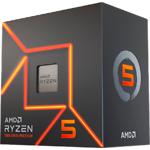 фото CPU AMD Ryzen 5 7400, 3.3/4.3GHz, 6C/12T, AM5, Tray (100-100001900MPK) with Cooler, Radeon Graphics
