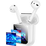 Фото BOROFONE BW86 Brocade White (6941991119484) TWS Bluetooth гарнітура