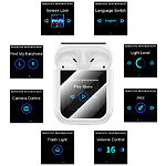 Фото BOROFONE BW86 Brocade White (6941991119484) TWS Bluetooth гарнітура #6