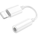 Фото Звуковий перехідник BOROFONE BV21 White (6941991111143) Lightning male на 3.5mm female Audio #3