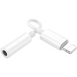 Фото Звуковий перехідник BOROFONE BV21 White (6941991111143) Lightning male на 3.5mm female Audio #6