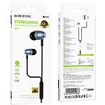 Фото BOROFONE BM95 Excepcional Black (6941991115868) гарнітура, вкладиші #1