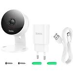 Зображення Мережева камера HOCO D7 indoor White HD IP-камера EU (6942007643580) WiFi, 4МП 2560*1440px, 180° #6 Фото Мережева камера HOCO D7 indoor White HD IP-камера EU (6942007643580) WiFi, 4МП 2560*1440px, 180° #6