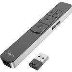 Фото Пульт-указка лазерная HOCO GM202 Smart PPT page turning pen Silver (694200763461) #3