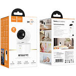 Зображення Мережева камера HOCO D8 indoor PTZ HD White EU (6942007659093) WiFi, 2304*1296px, 180°/355° #1 Фото Мережева камера HOCO D8 indoor PTZ HD White EU (6942007659093) WiFi, 2304*1296px, 180°/355° #1