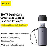 Фото Картрідер Baseus WKQX060013 Lite Series, SD/microSD, USB 3.0 #14