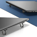 Фото Підставка під ноутбук Baseus Slim Laptop Kickstand Grey (LUZC000013) комплект 2 ніжок #8