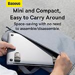 Фото Підставка під ноутбук Baseus Slim Laptop Kickstand Grey (LUZC000013) комплект 2 ніжок #11