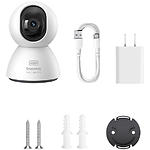 Фото Мережева камера Baseus Security P1 Indoor Camera 3K White EU(S0TV012132) WiFi,2560*1440,360°,MicroSD #7