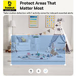 Фото Мережева камера Baseus Security P1 Indoor Camera 3K White EU(S0TV012132) WiFi,2560*1440,360°,MicroSD #14