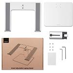 Фото Підставка під ноутбук Baseus Metal Adjustable Laptop Stand Silver (LUJS000012) #3