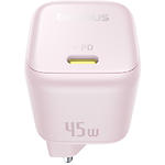 Фото Мережевий ЗП Baseus P10176800413-00 Pink PicoGo GaN Fast Charger, Type-C, PD 45W, QC #3