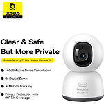 Фото Мережева камера Baseus Security P1 Indoor 2K White EU (S0TV012132) WiFi, 2304*1296, 108°, MicroSD #7