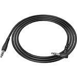 Фото Кабель BOROFONE BL10 Black (6974443382167) Аудіо 3.5мм джек/3.5мм джек, AUX кабель 1м, PVC #2