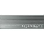Фото HDD Rack A-DATA EC680 Gray (EC680-CCGY) Зовнішня кишеня для SSD M.2 PCIe, USB3.2 Gen2 Type-C #2