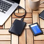 Фото HDD Rack A-DATA EC600 Black (EC600-BCBK) Зовнішня кишеня 2.5", USB3.2 Gen2 #8