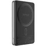 Зовнішній акумулятор Power Bank ACEFAST M12 Black (6974316283393) Magnetic Wireless, 10000mAh, PD20W - фото