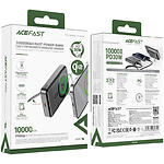 Фото Зовнішній акумулятор Power Bank ACEFAST M11 Black (6974316282341) Magnetic Wireless, 10000mAh, PD30W #1