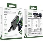 Фото Зовнішній акумулятор Power Bank ACEFAST M10-10000 Black (6974316283300) Magnetic Wireles,PD30W,cable #1