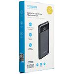 Фото Зовнішній акумулятор Power Bank VEGER VG-W1087 L11 Black (VG-W1087) 10000mAh, 10W, Smart Led #1