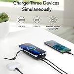 Фото Зовнішній акумулятор Power Bank VEGER VG-W1151-B Black, Wireless charging, 10000mAh, PD20W, QC3.0 #5