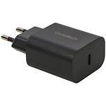 Мережевий ЗП Choetech (PD6003-EU-BK) USB Type-C, QC3.0, PD25W, Black - фото
