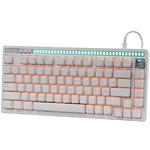 Фото Клавіатура A4tech Bloody AT75 White, механична ігрова Alpha Optical Switch, RGB, USB #1