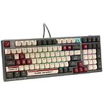 Фото Клавіатура A4tech Bloody WS98 Pixels Red механічна ігрова, BLMS Red Plus, RGB, USB/Wireless/BT #2