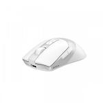 Фото Мишка A4tech FG50C Plus White, бездротова BT+2.4 ГГц, USB, 3200dpi, акумулятор #1