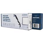 Фото Кронштейн Gembird MA-DA1U-01 для LED монітора до 32", до 9 кг, вмонтовані USB порти #4